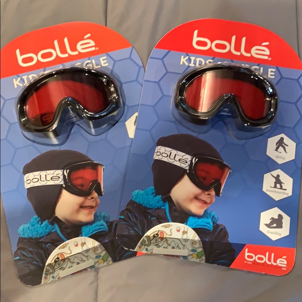 Set of two kids Snow Goggles